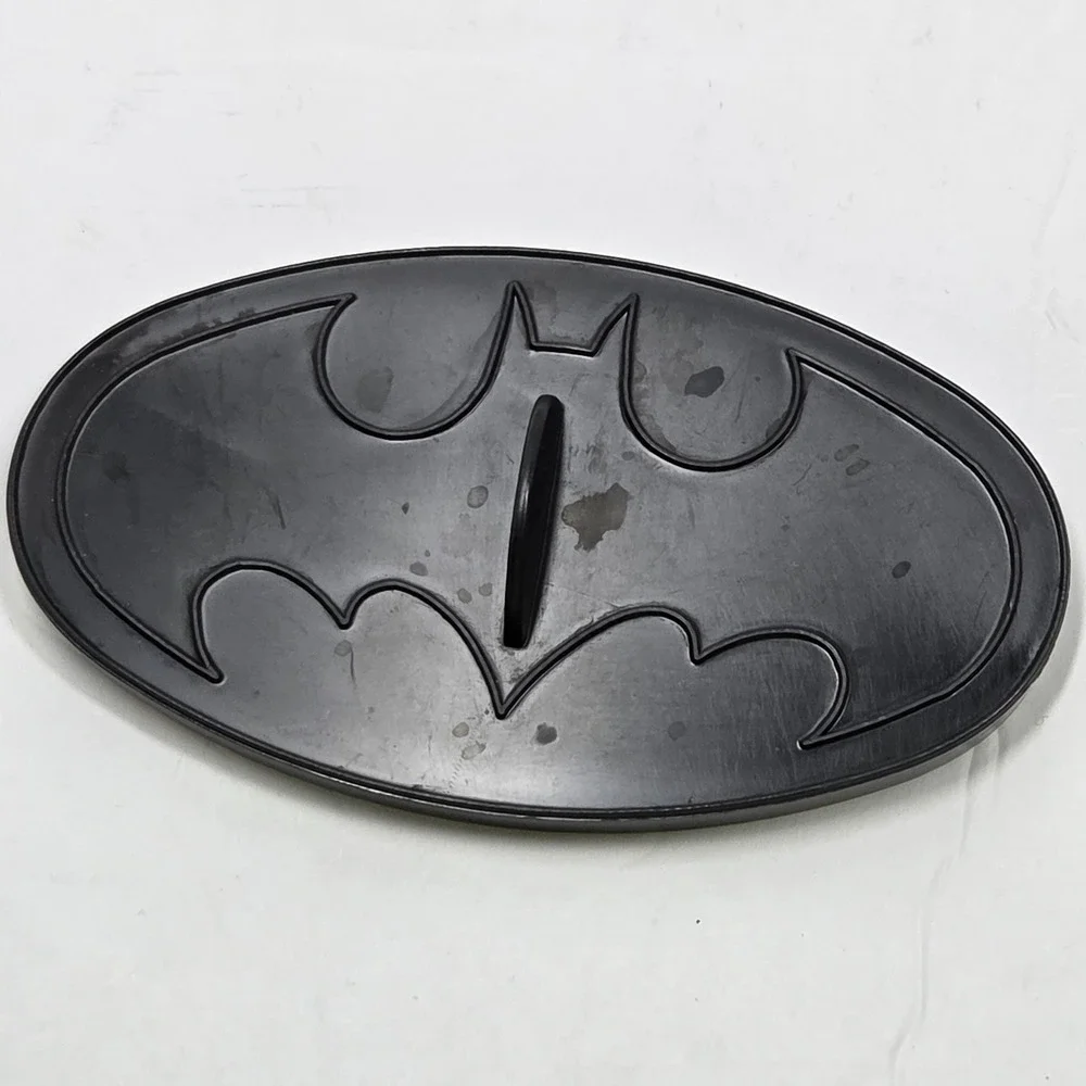 1989 Wilton Batman The Joker Cookie Cutter Set 4pc Black Plastic DC Vintage